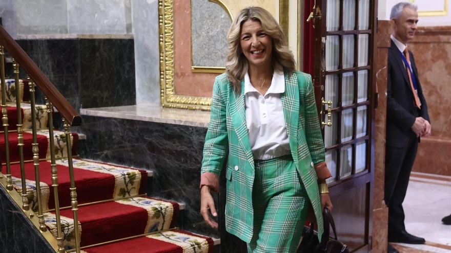 La vicepresidenta segunda y ministra de Trabajo y Economía Social, Yolanda Díaz.