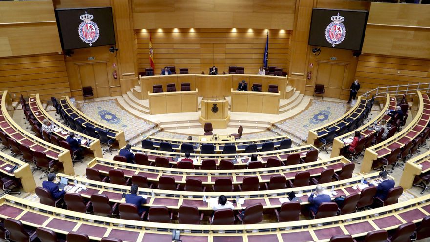 Vista general del Senado, en una imagen de archivo. EFE/Ballesteros