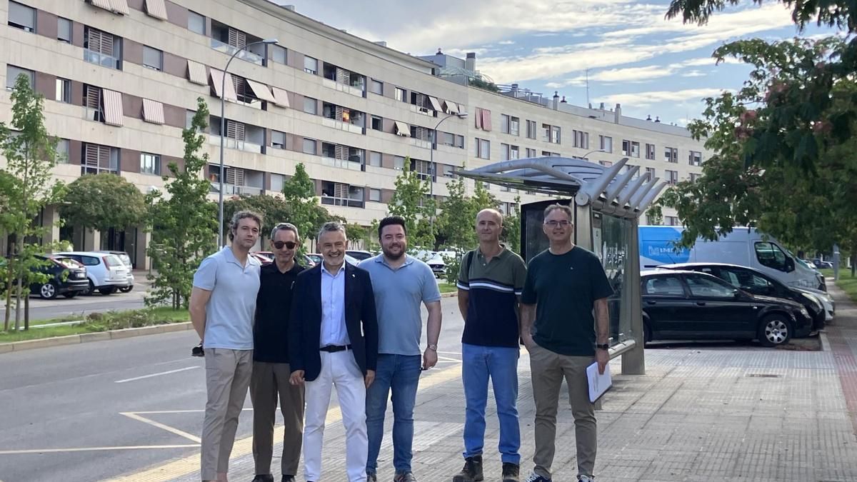 El Paseo del Prior en Logroño estrena 58 árboles, 1366 arbustos y 1.325 metros cuadrados de zona verde