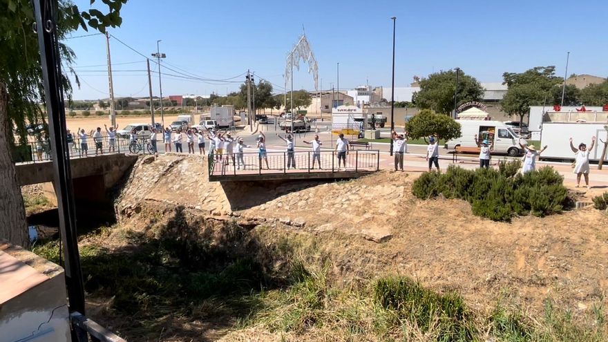'Abrazo' al río Valdemembra en Quintanar del Rey