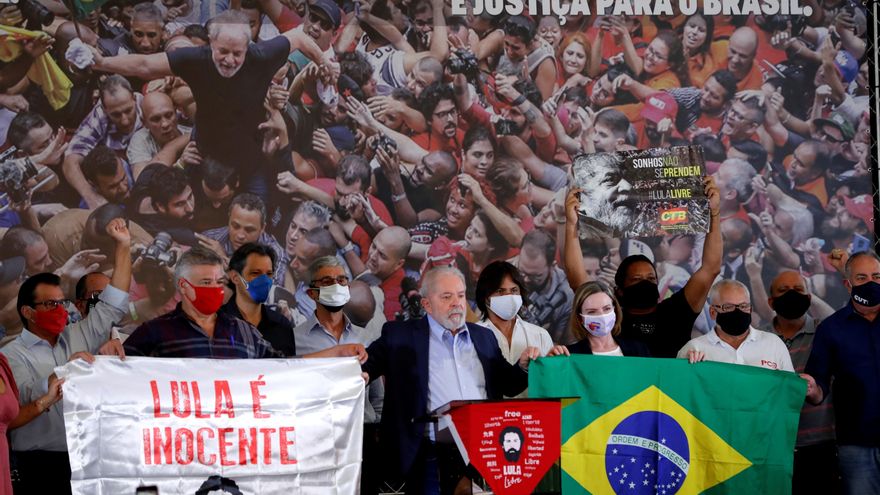 Lula vuelve con la política en las venas y la mente en las elecciones de 2022
