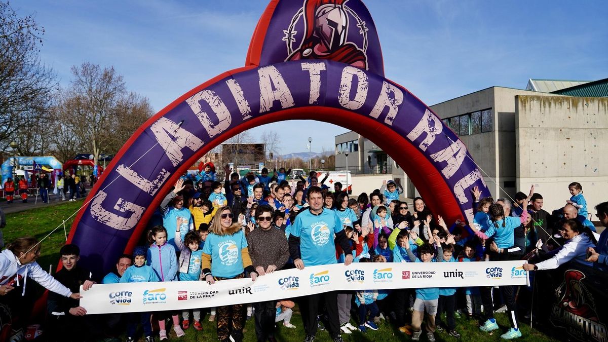 Evento ‘Corre por la Vida’ organizado por la UR, FARO y UNIR para la investigación del cáncer infantil
