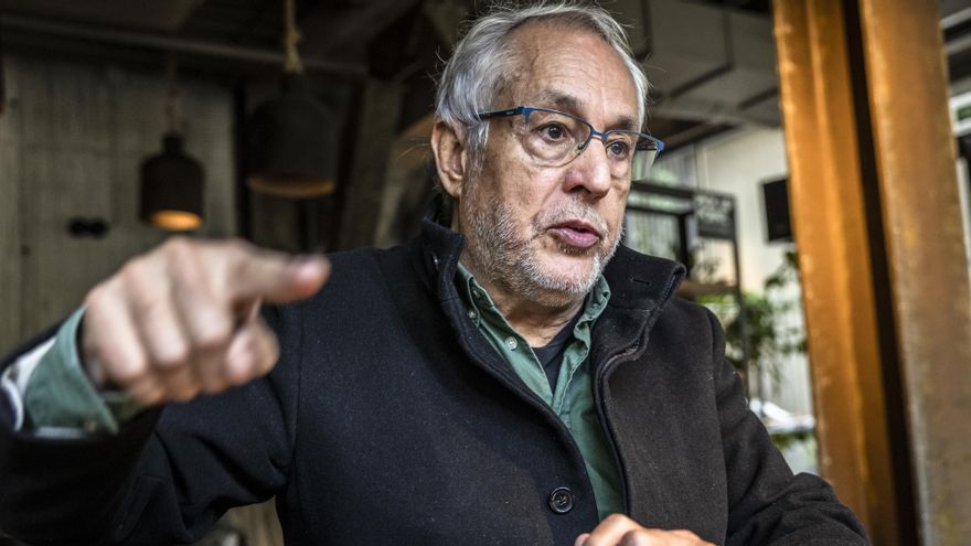 Noy, en un momento de la entrevista