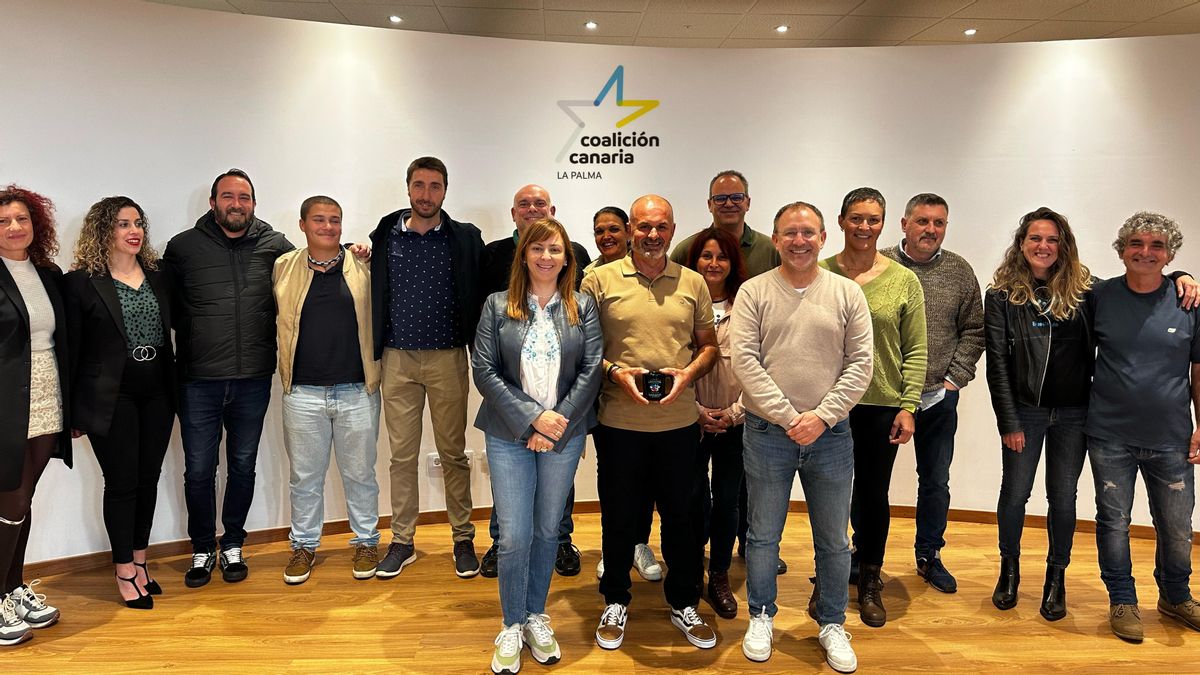 Acto de presentación de la lista  de CC en Garafía a las elecciones municipales de mayo de 2023