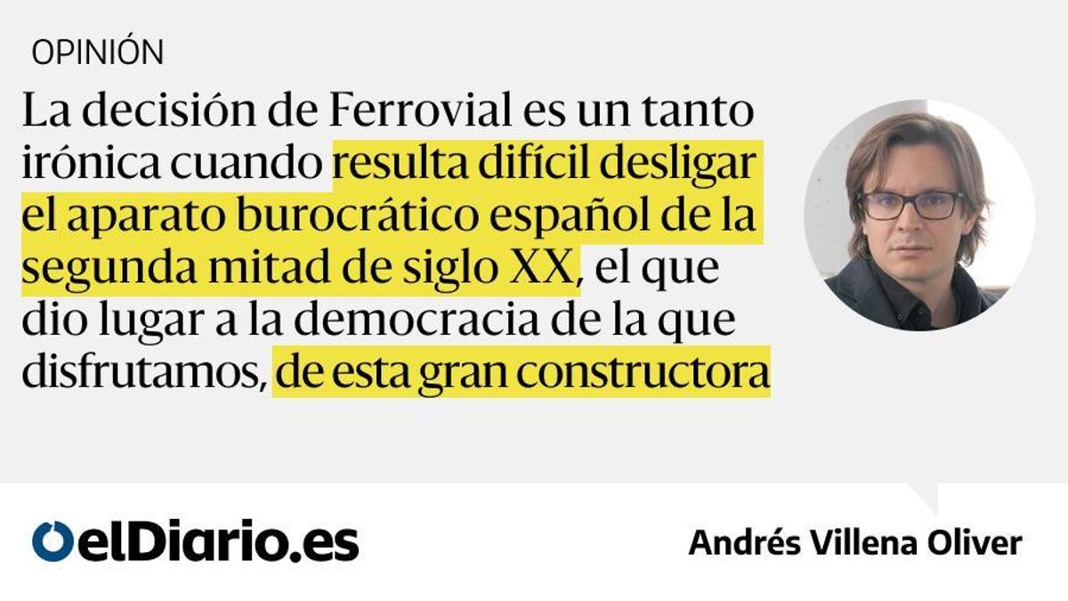 La marcha de Ferrovial y la marca España