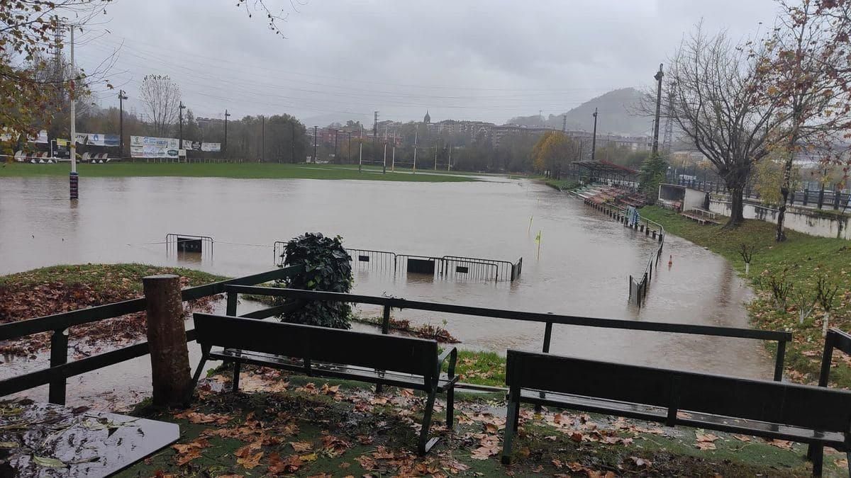 Inundaciones en Gipuzkoa y primeras nevadas