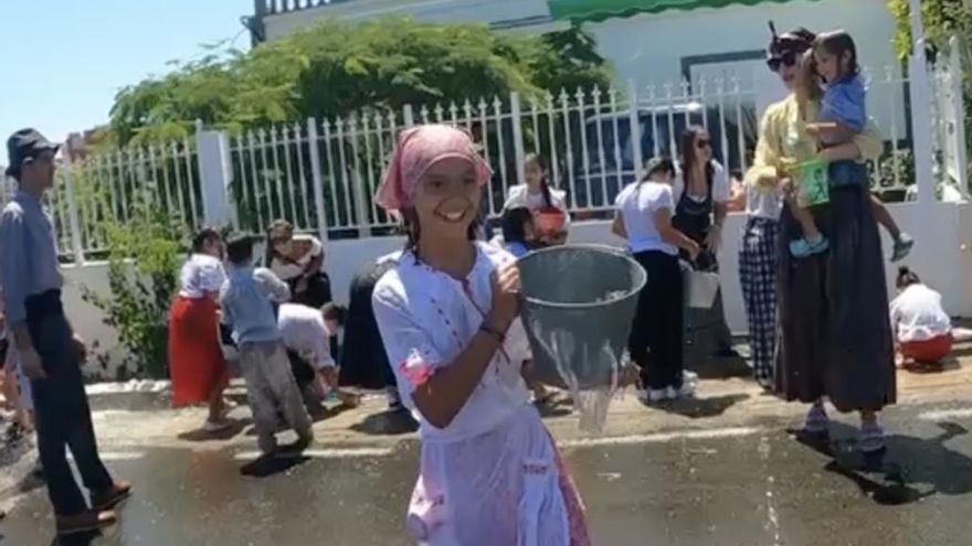 'Agüita' en Lomo Magullo para su Traída del Agua infantil