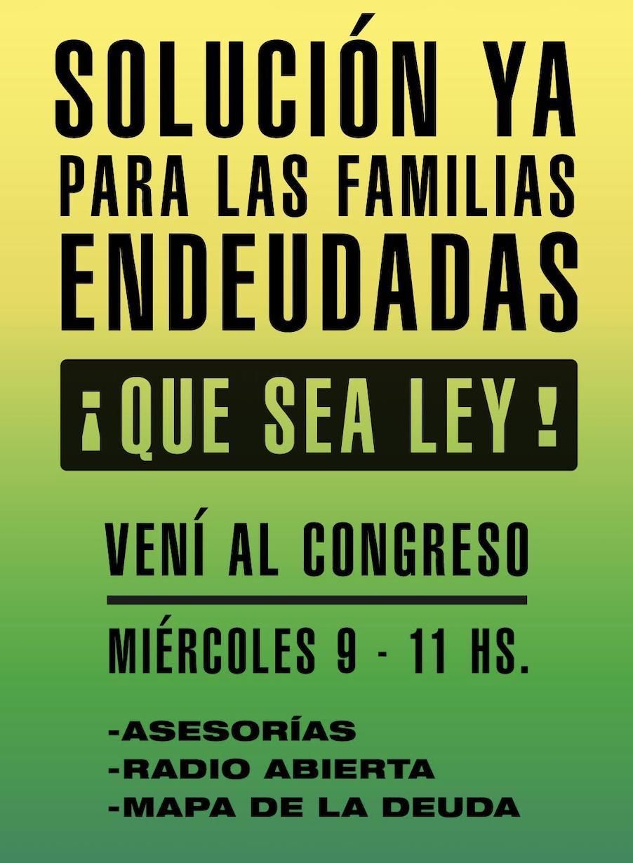 Este miércoles se debaten unos 50 proyectos sobre morosidad familiar.