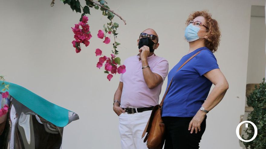 Instalación de Flora 2021 en la Posada del Potro