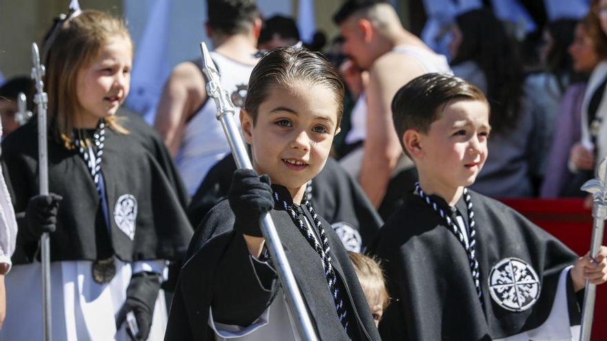 Salida procesional de la Hermandad de la Presentación, en imágenes