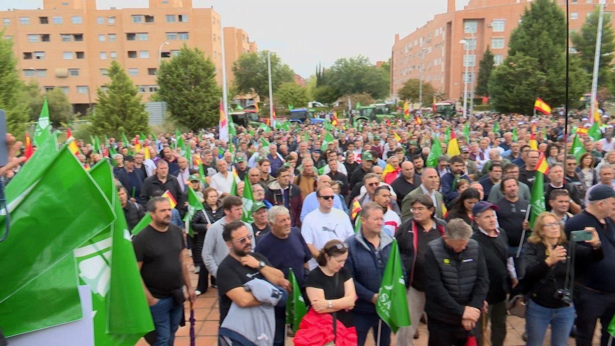 Protesta del campo en Toledo: “Que los agricultores tomen la palabra, las calles, las administraciones a partir de hoy”