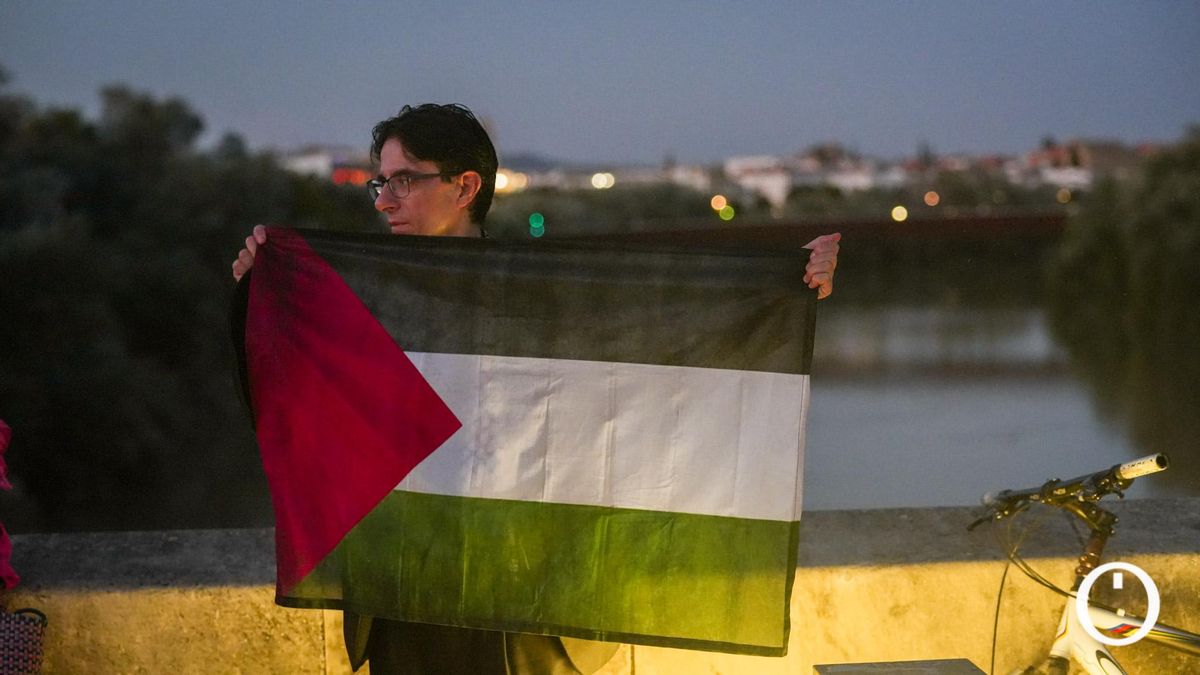 Concentración en apoyo a la flotilla de España hacia Gaza