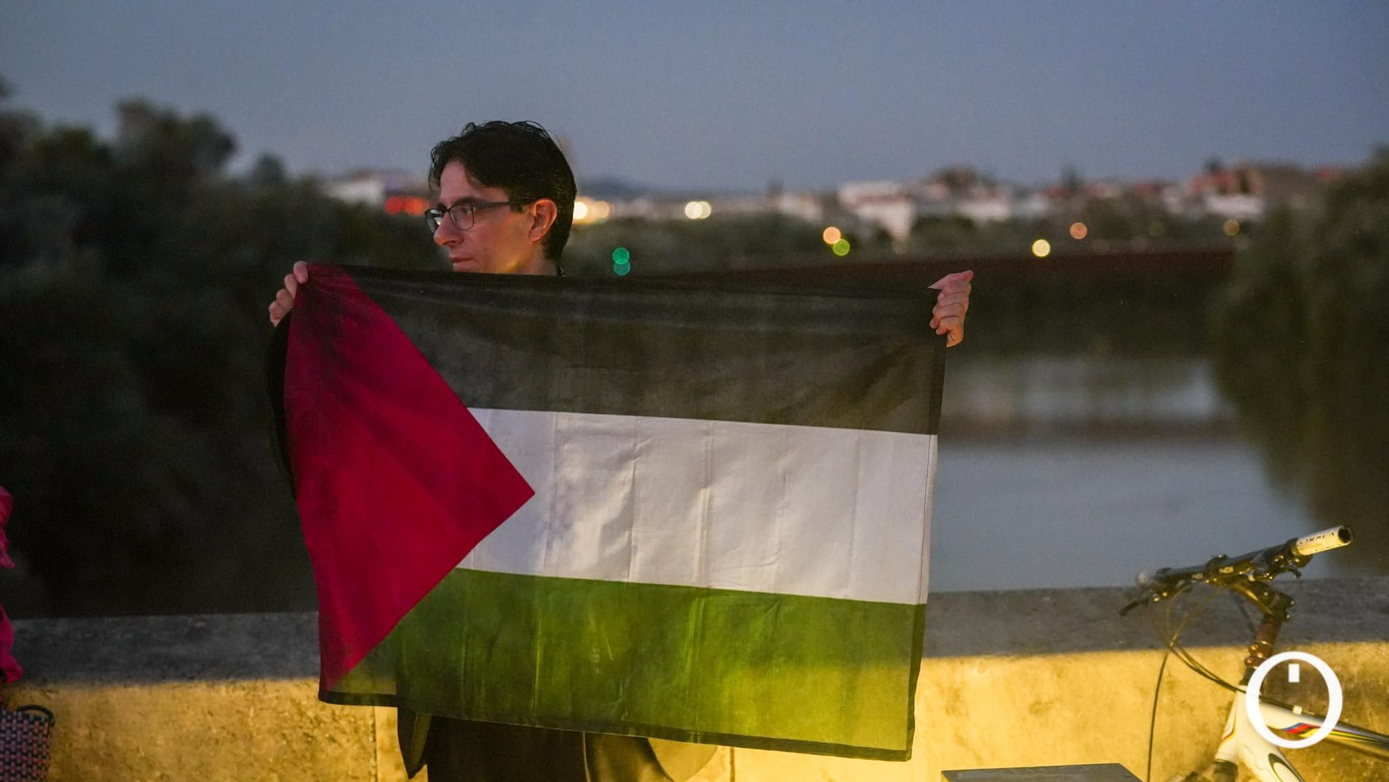 Concentración en apoyo a la flotilla de España hacia Gaza