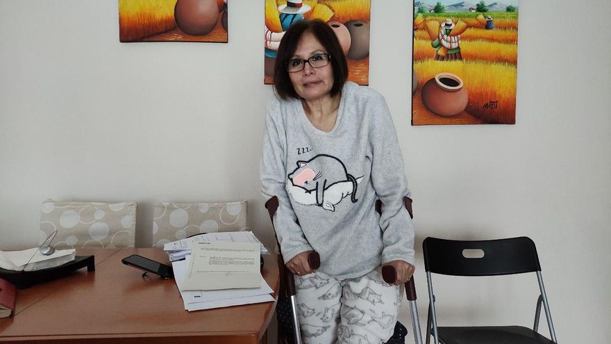 Liliana García en su casa