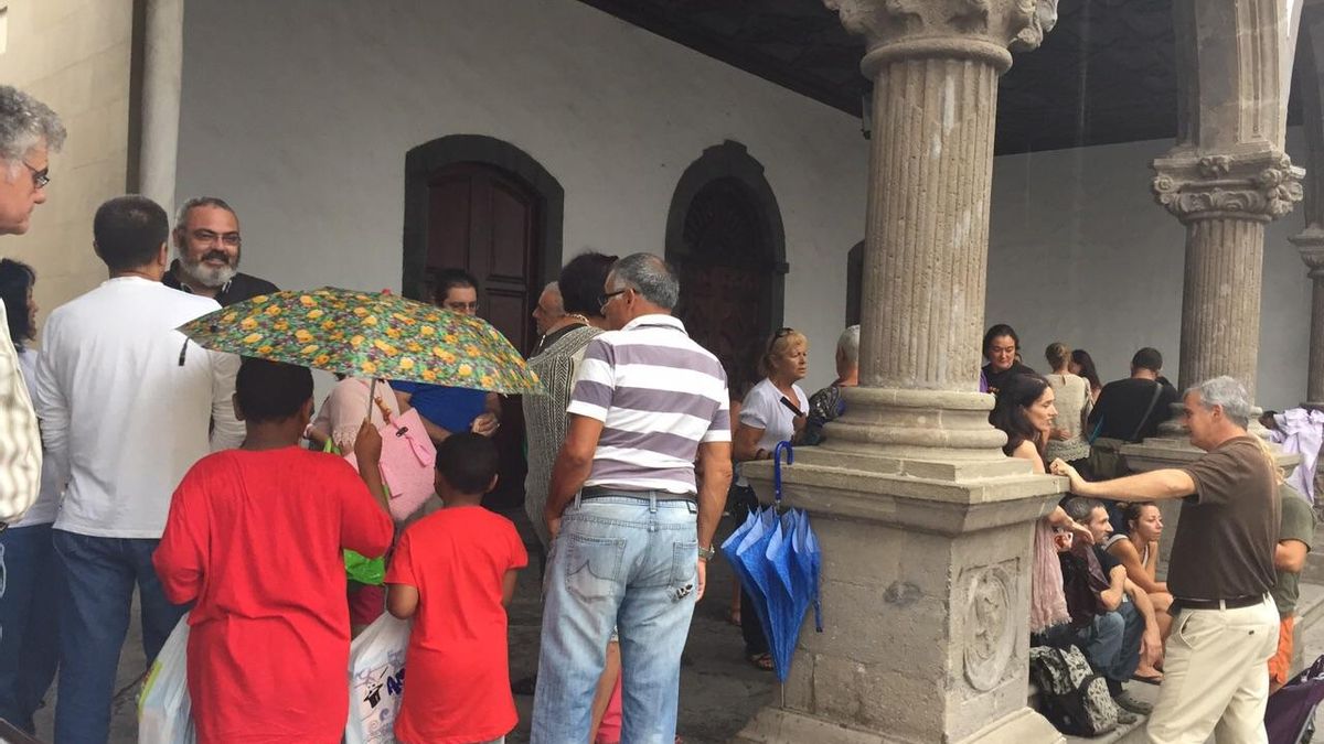 Concentración contra la violencia de género.