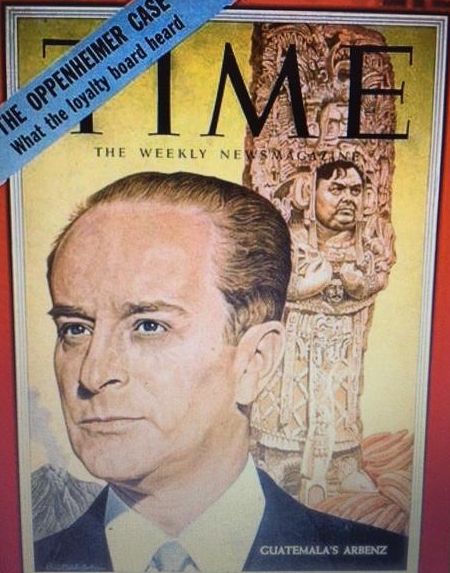 Presidente Jacobo Arbenz.