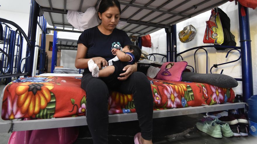 Dar a luz en la frontera, la desesperación de migrantes en el norte de México