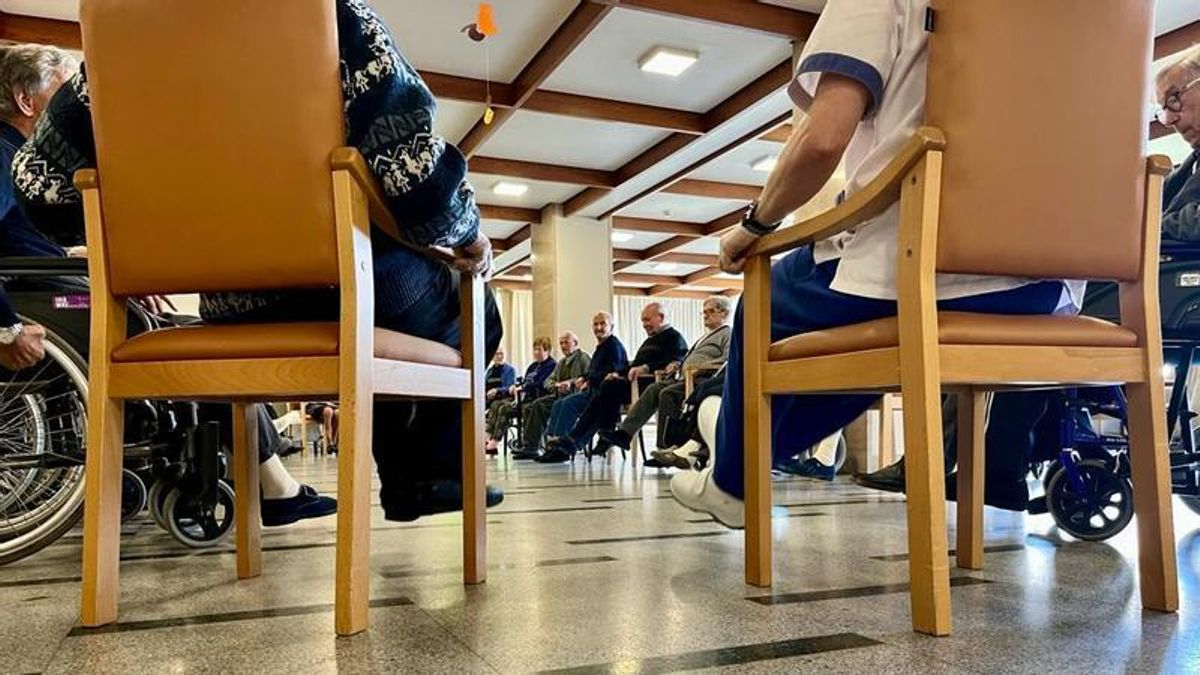 Personas mayores, residencia