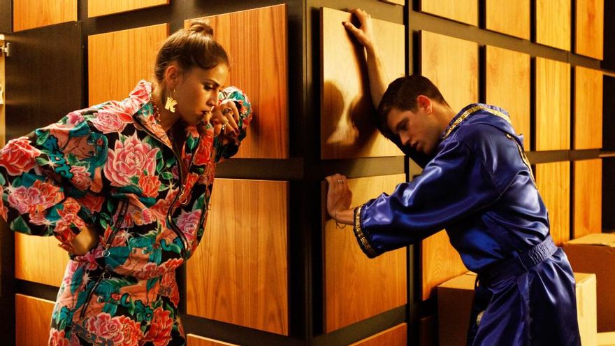 Miguel Bernadeu y Claudia Salas, en 'Historias breves'