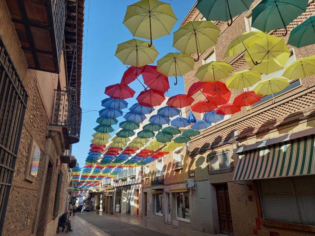 La calle Real de Valdepeñas, en Ciudad Real, en julio de 2025