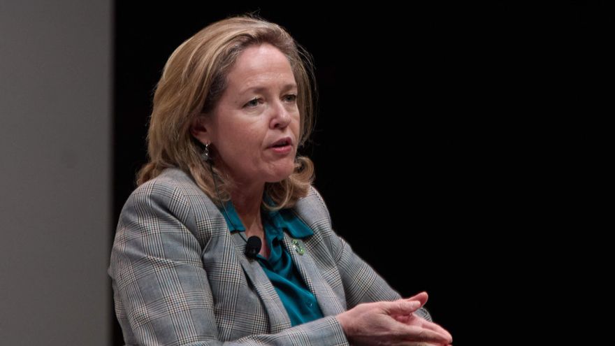 La vicepresidenta primera y ministra de Asuntos Económicos y Transformación Digital, Nadia Calviño.