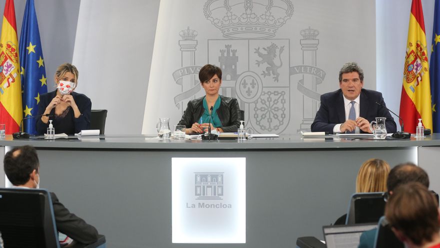 Rueda de prensa posterior al Consejo de Ministros.