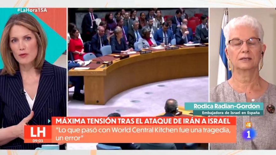 La embajadora de Israel evita los datos de Silvia Inxaurrondo sobre la masacre de Gaza y niega sus "palabras horribles"