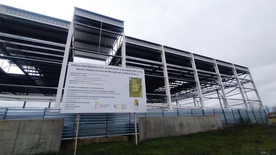 Villaturiel reclama financiación para terminar en 2026 las obras del Museo de Marialba tras cinco años paralizadas