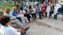 Reunión de Cambiemos Murcia en Beniaján