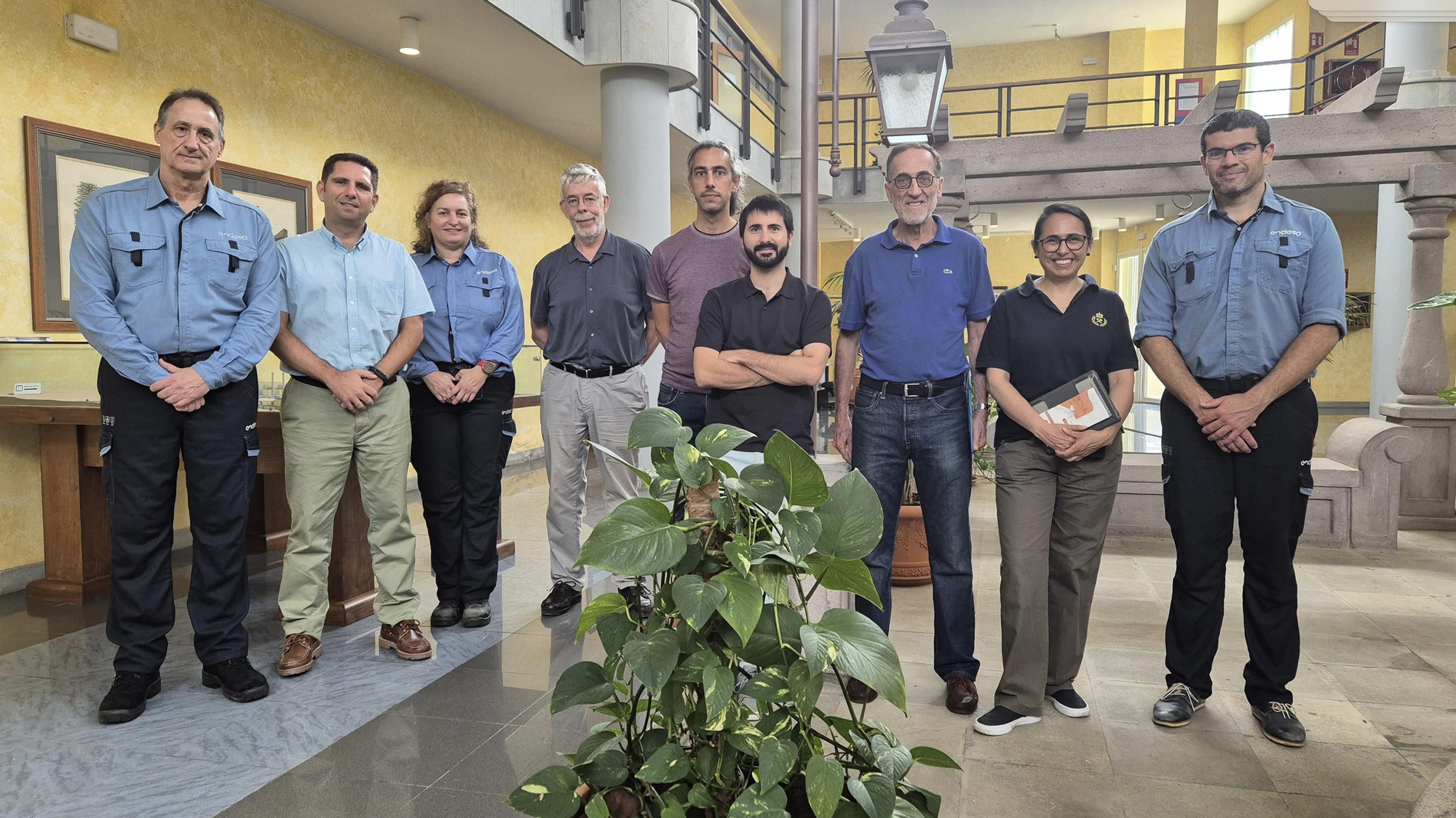 Visita a la central de Granadilla.