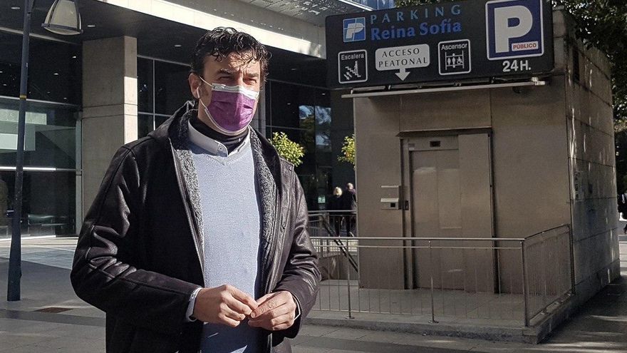 El concejal de Podemos en el Ayuntamiento de Murcia, Ginés Ruiz Maciá