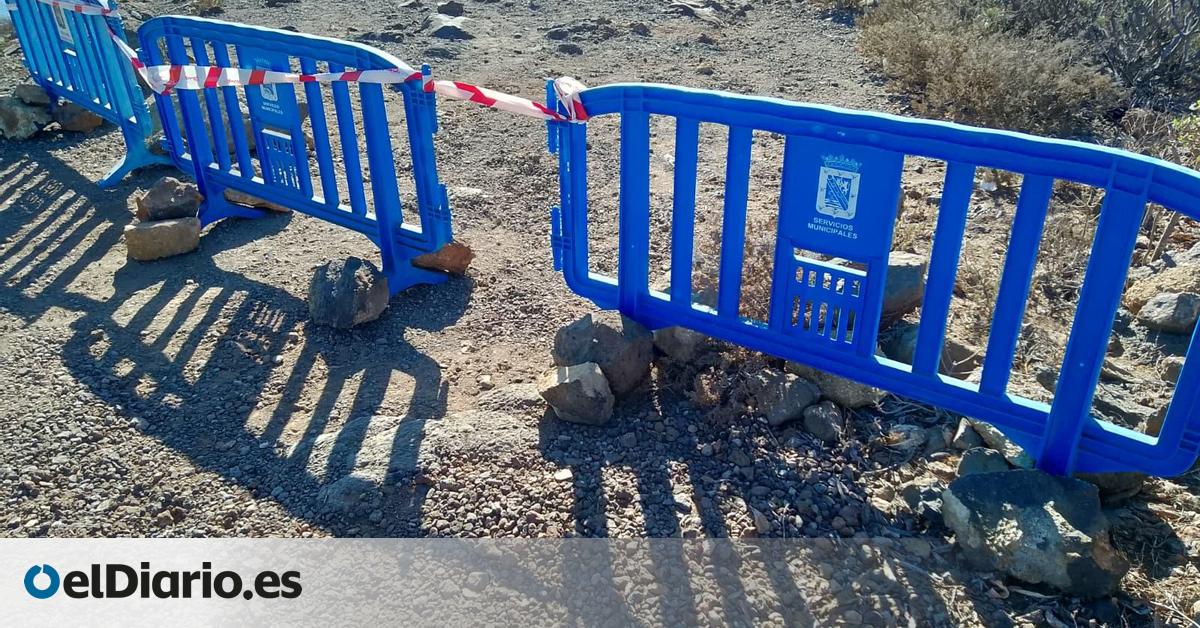 El Ayuntamiento de Güímar tomas las primeras medidas para salvar los grabados guanches que estaban desprotegidos