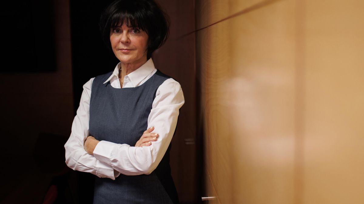 La comisaría principal del sistema VioGen, María Jesús Cantos Cebrián, posa durante una entrevista para Europa Press