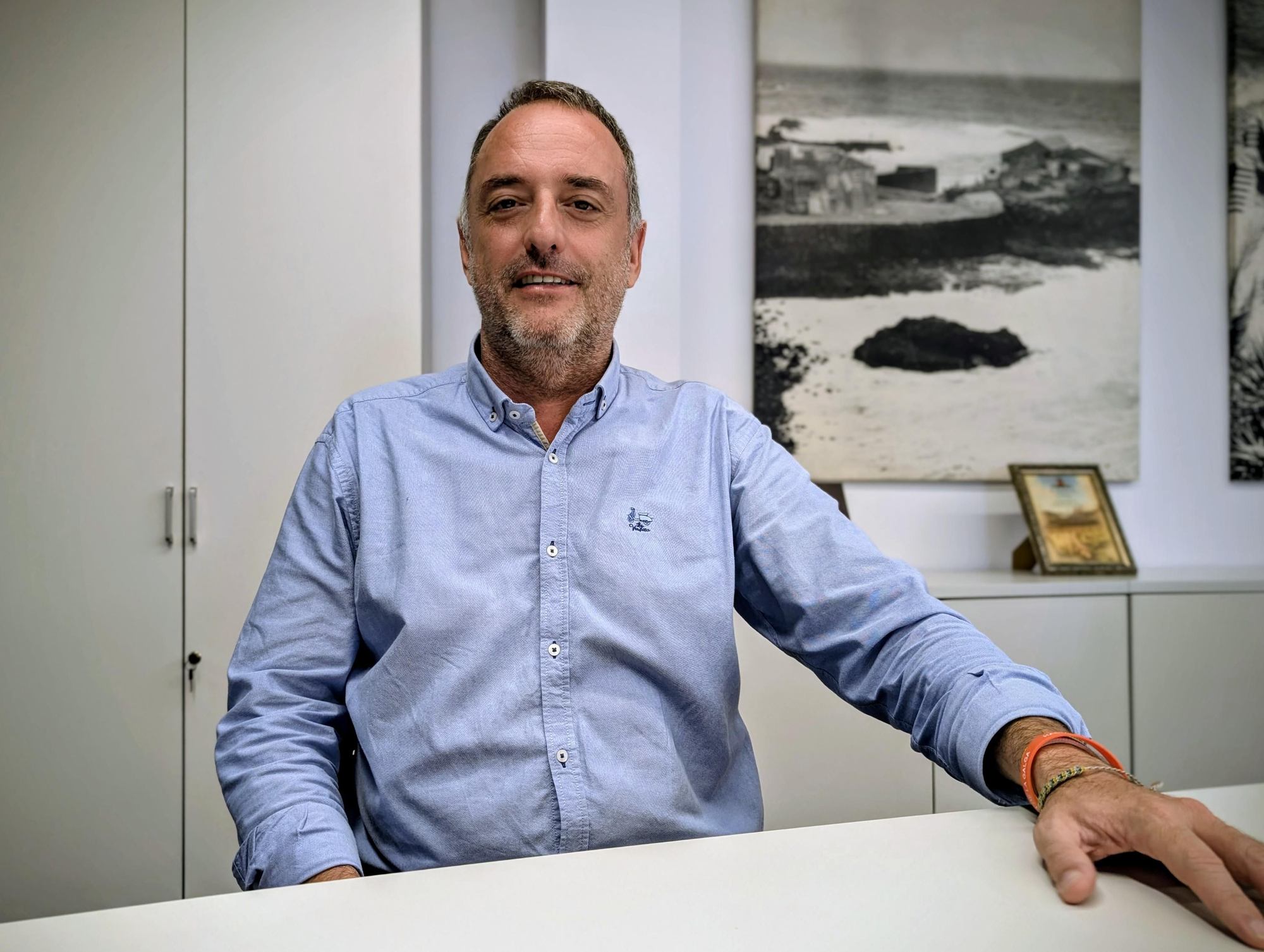 Alberto Paz Hernández, consejero de Agricultura, Ganadería, Pesca, Soberanía Alimentaria y Bienestar Animal del Cabildo de La Palma.