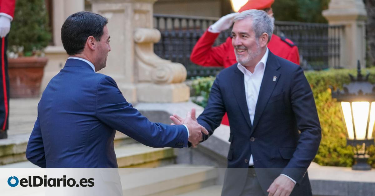 Clavijo no acudirá a las celebraciones del 12 de octubre en Madrid