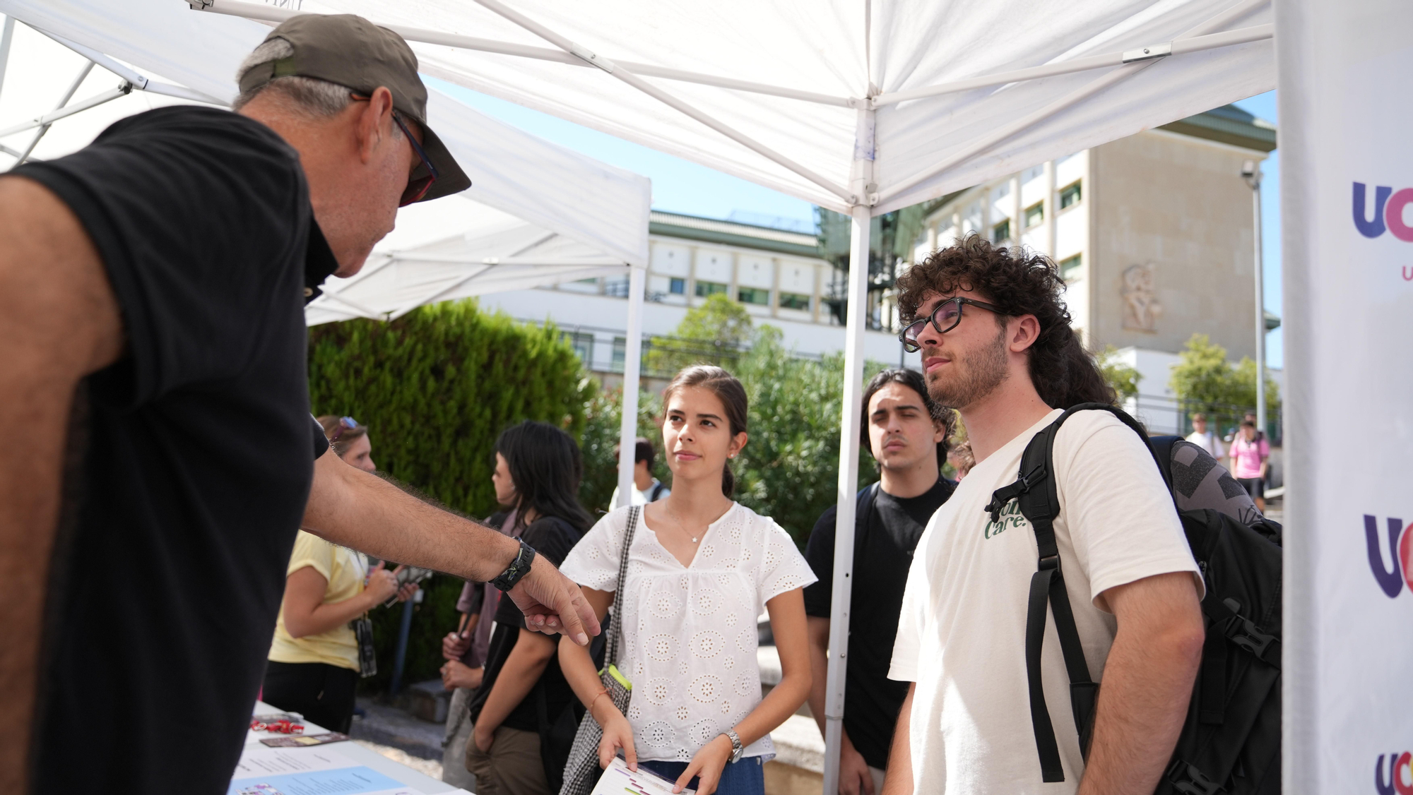 Feria de bienvenida al alumnado de nuevo ingreso de la UCO en el Campus de Rabanales