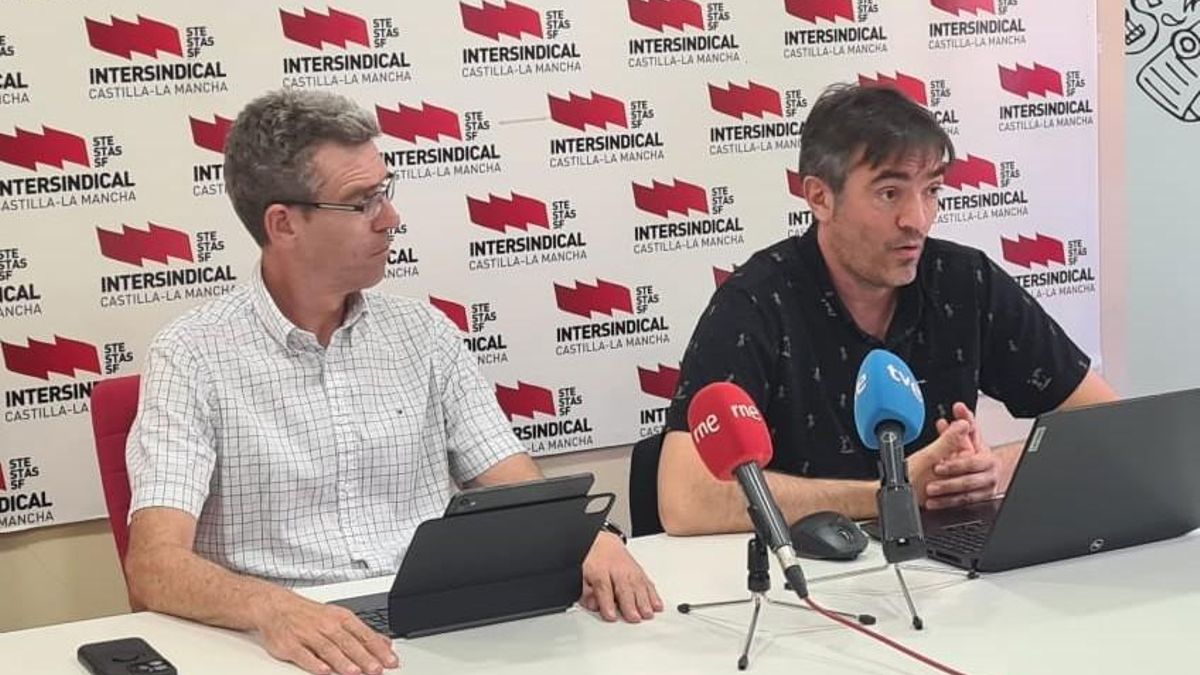 Rueda de prensa de STE-CLM con motivo del fin de curso escolar