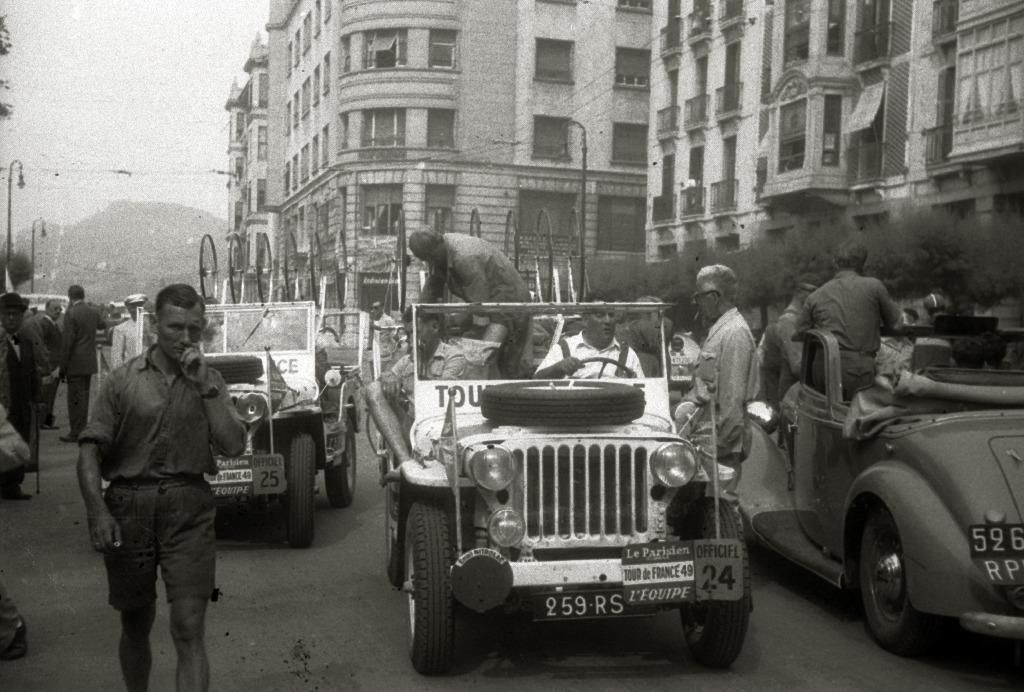Vehículos de apoyo de la carrera