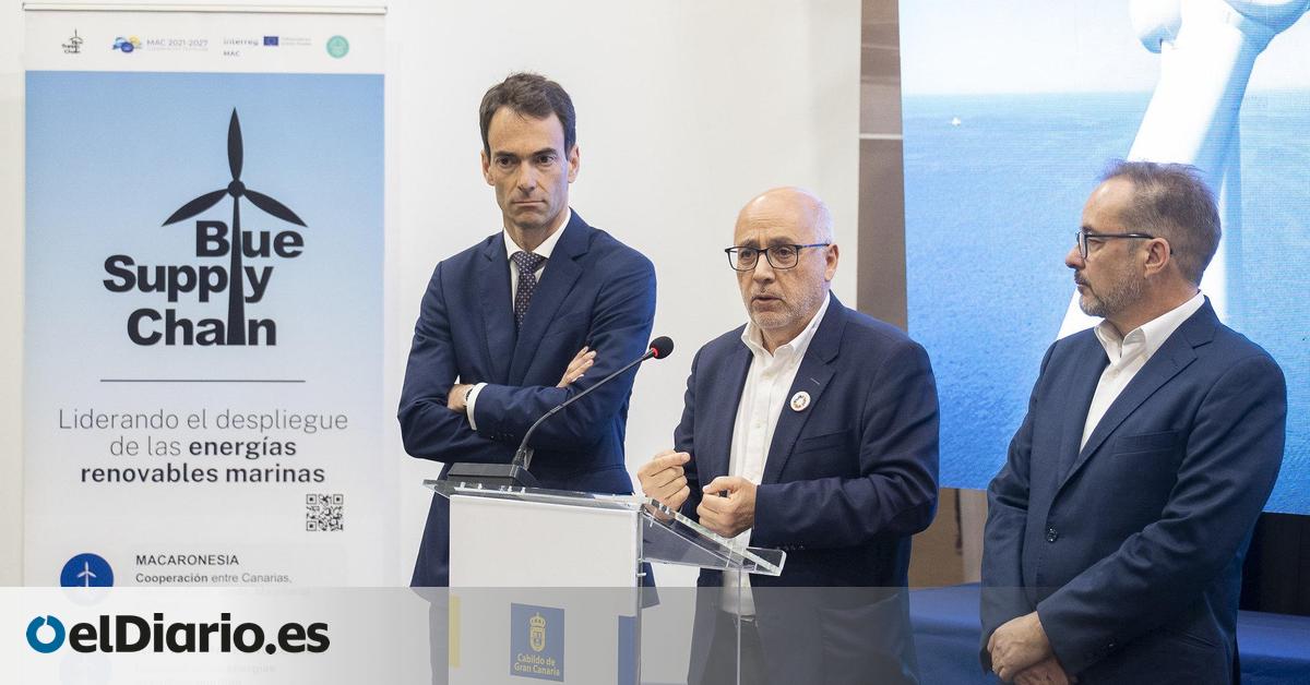 Gran Canaria propone al Gobierno que el desarrollo de la energía eólica marina en España comience en la isla