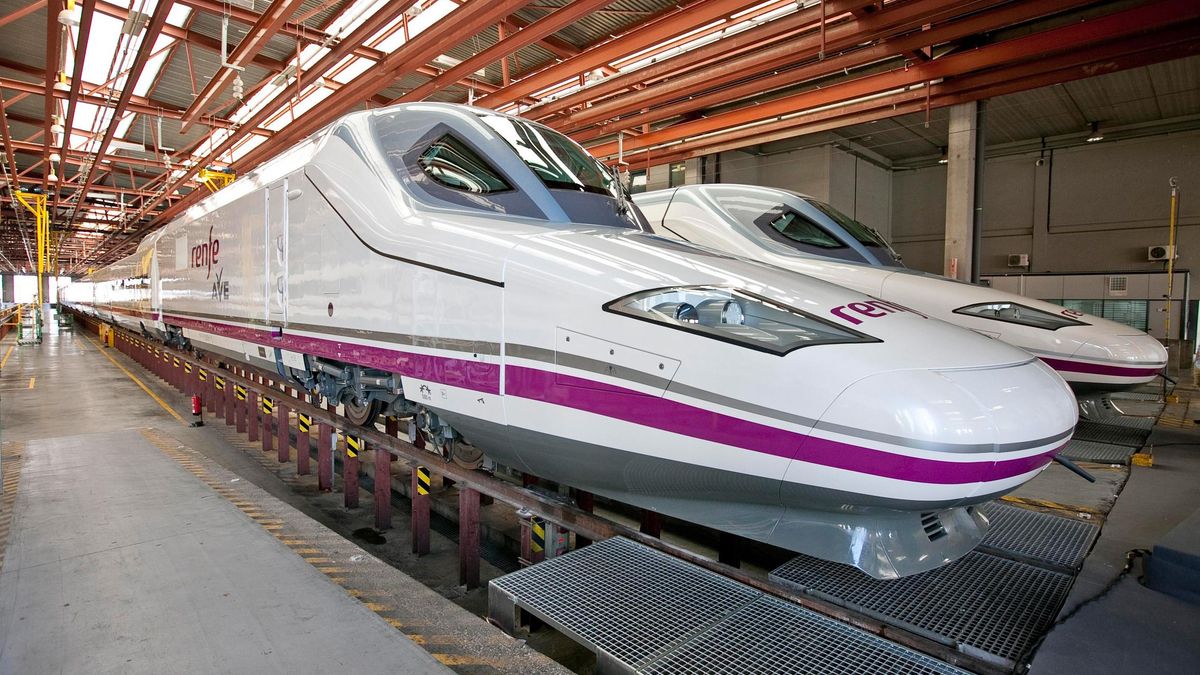 Un tren AVE