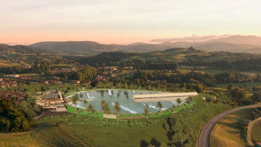 La piscina de surf que promueve el Gobierno de Cantabria necesita cada año el agua equivalente a 10 piscinas olímpicas
