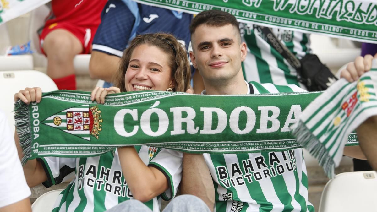 Grada Blanquiverde del Córdoba CF - UD Almería