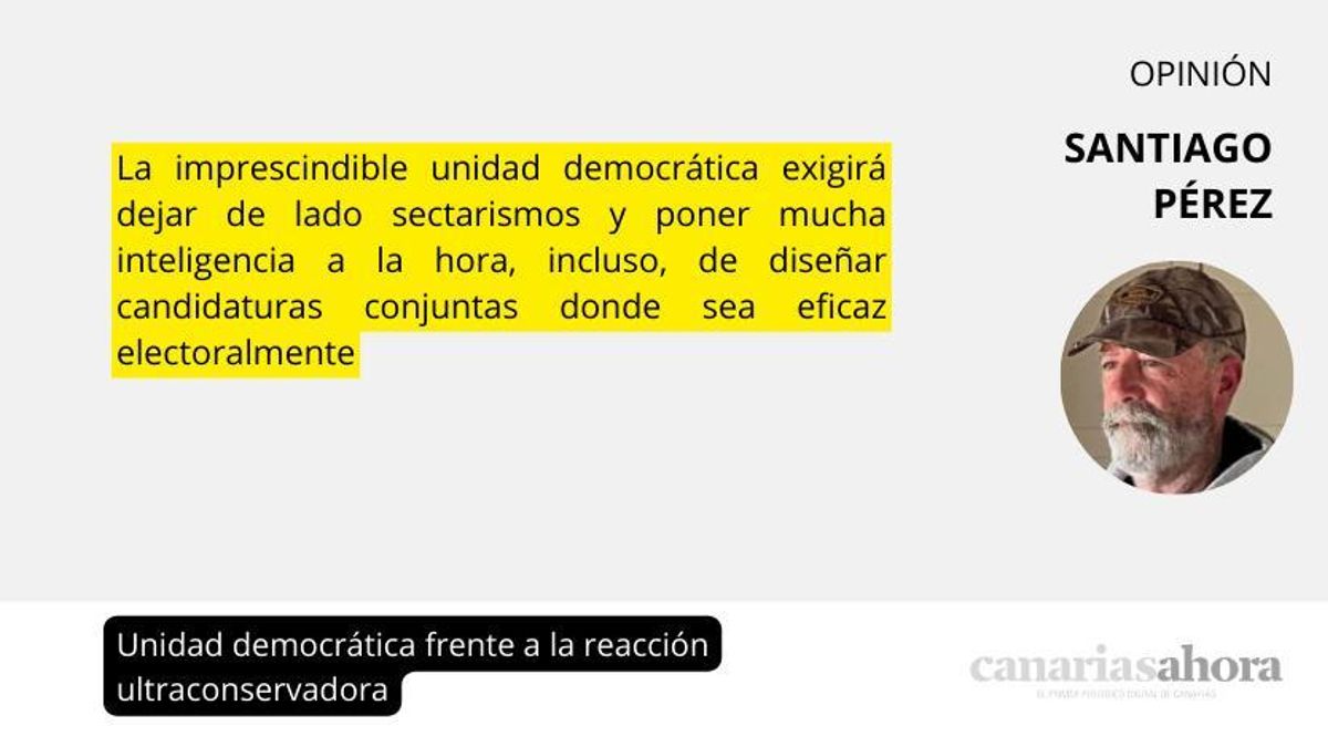 Unidad democrática frente a la reacción ultraconservadora