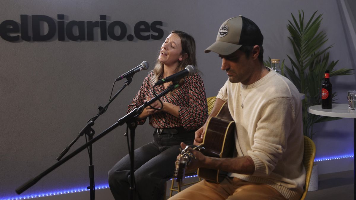 La banda Morgan en la redacción de elDiario.es, en imágenes
