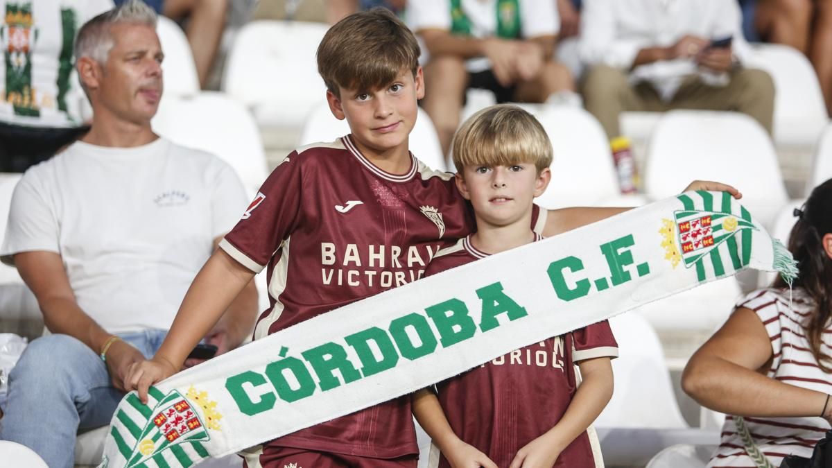 Grada Blanquiverde del Córdoba CF - UD Almería