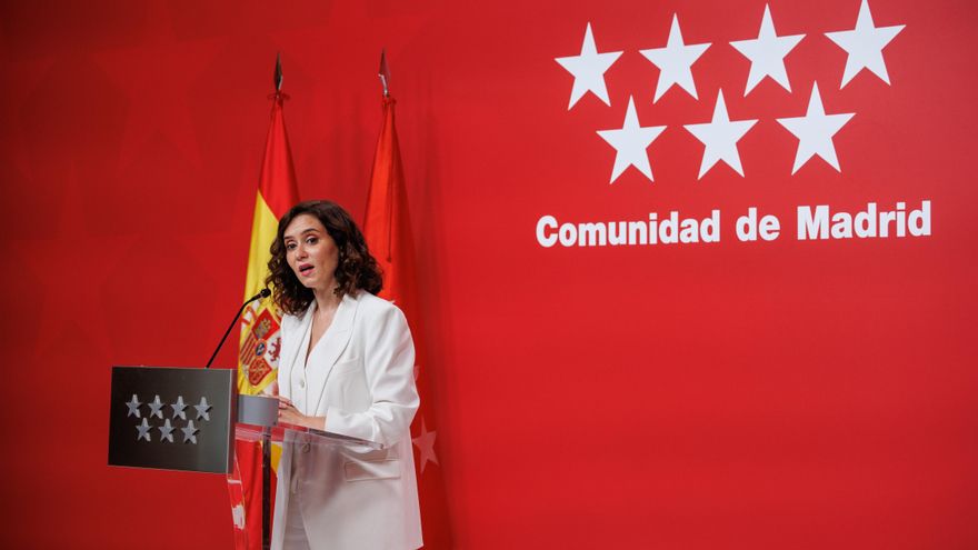 Ayuso considera que las líneas rojas a Vox por la violencia machista son "una soga al cuello con los mantras de la izquierda"