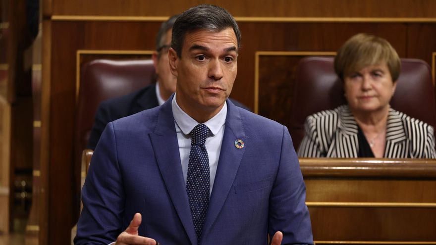 El presidente del Gobierno, Pedro Sánchez