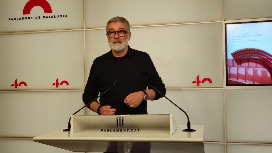 El diputado electo de la CUP Carles Riera