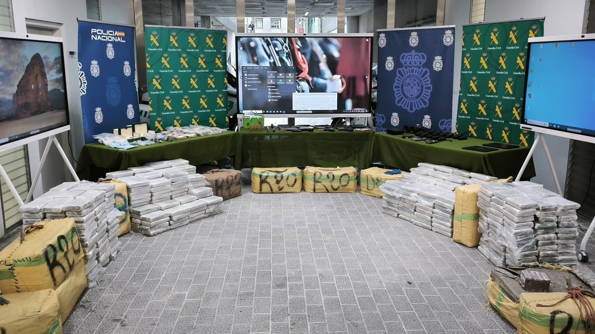 El desmantellament de la xarxa va acabar amb la confiscació de 687 quilos de cocaïna, 2.500 quilos d’haixix, tres quilos i 1.500 plantes de marihuana, i prop d’un quilo de metanfetamina, LSD, heroïna i speed, així com més d’un milió i mig d’euros, segons la Policia Naciona