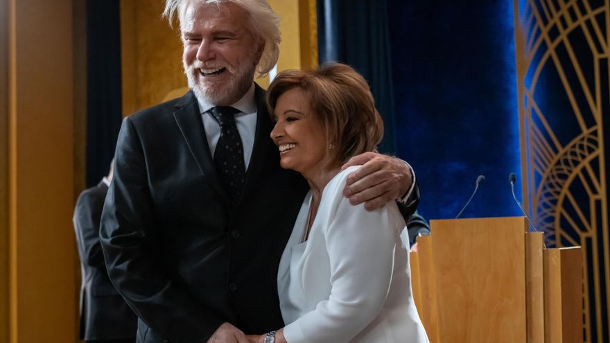 Así será el 'funeral' de María Teresa Campos en Movistar con familia, periodistas y su ya ex